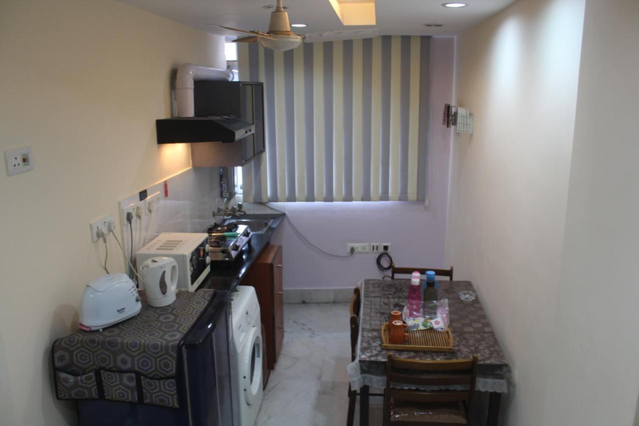 Service Apartments, Park Street, Calcutta Buitenkant foto