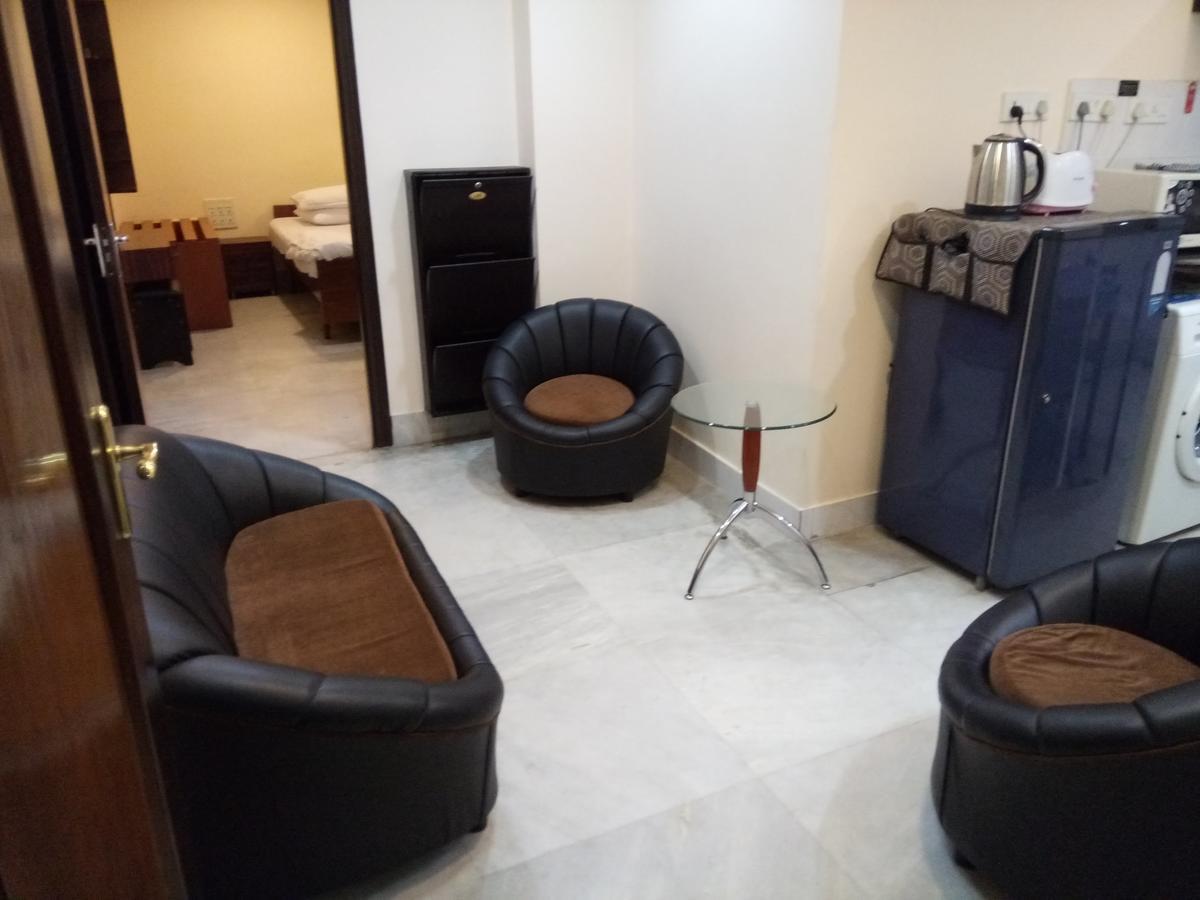 Service Apartments, Park Street, Calcutta Buitenkant foto